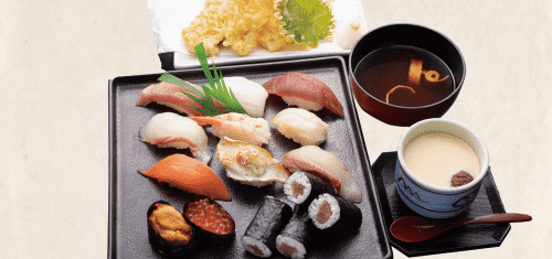 豊田市・岡崎市の寿司屋はおしどり寿司 店内メニュー ランチメニュー